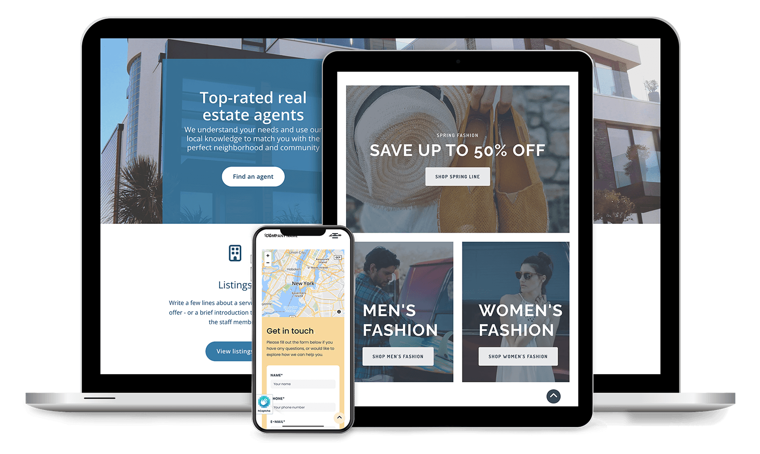 Cayman Islands small business website development